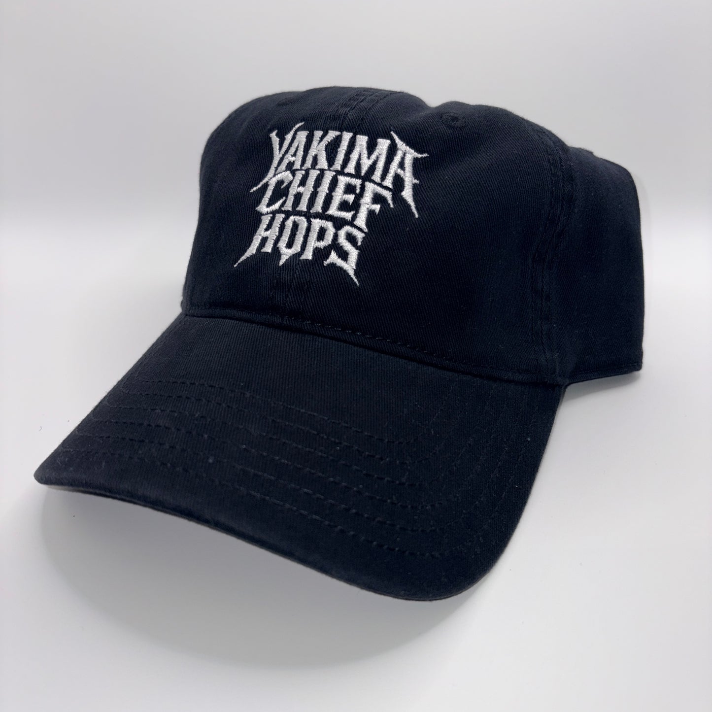 YCH Black Metal Dad Hat