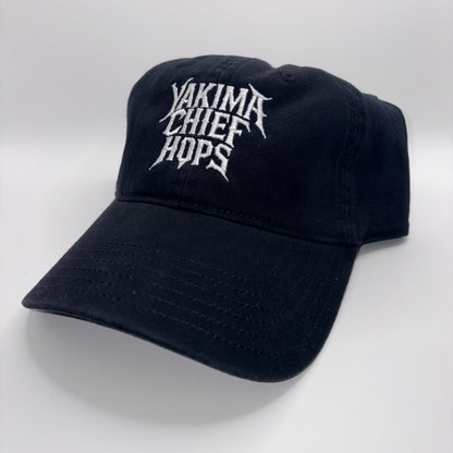 YCH Black Metal Dad Hat