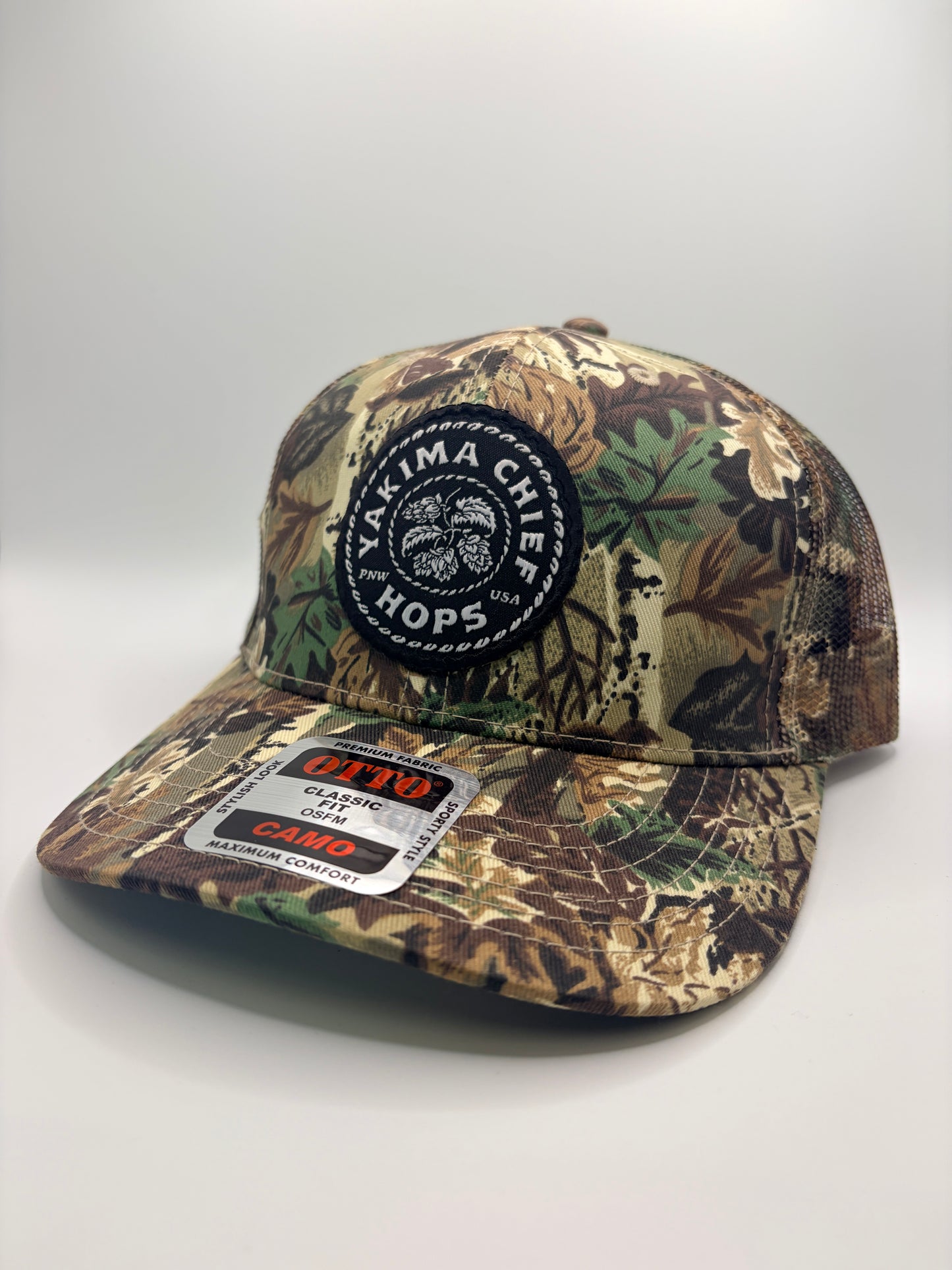 YCH Woodland Camo Trucker