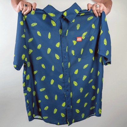 YCH Hop Cone Button-Up