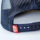 YCH 7-Panel Trucker Hat - Gold/Navy